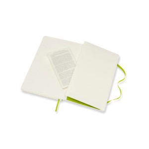 Notes MOLESKINE Classic L (13x21 cm) gładki, miękka oprawa, lemon green, 192 strony, zielony