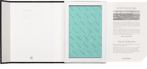 Notes MOLESKINE edycja limitowana Velvet L (13x21 cm) w linie, BOX, zielony