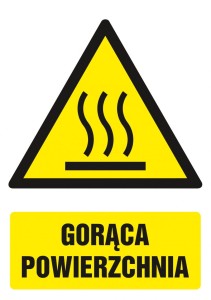 Znak TDC, Gorąca powierzchnia