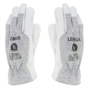 Rękawice TK LEMUR, rozm. 11, szare