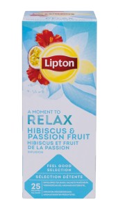 Herbata LIPTON Feel Good Selection, Relax, hibiskus i marakuja, 25 kopert