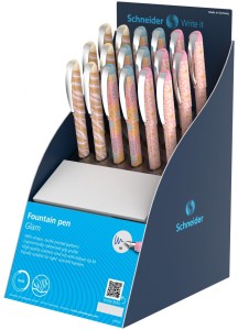Display piór wiecznych SCHNEIDER Glam, M, 18 szt., mix kolorów