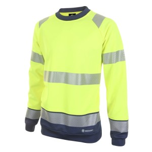 Bluza ostrzegawcza BEESWIFT, rozm. XXL, żółto/granatowa