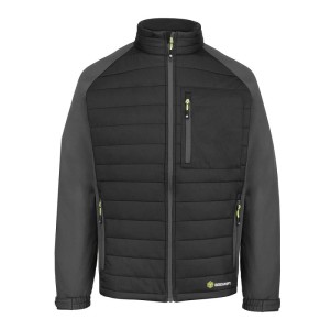 Kurtka ocieplana BEESWIFT Flex, rozm. XL, czarno/szara