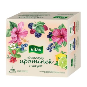 Herbata VITAX, owocowy upominek, 40 torebek