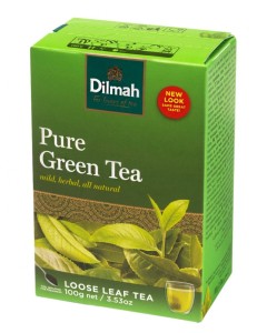 Herbata DILMAH, zielona, liściasta, 100g