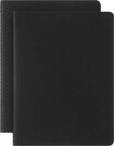 Zestaw 2 zeszytów MOLESKINE Smart Cahier, XL, 19x25cm, w linie, czarny