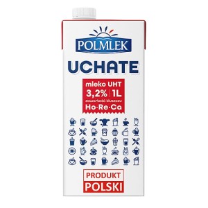 Mleko UHT POLMLEK 3,2%, 1l, krótki termin ważności