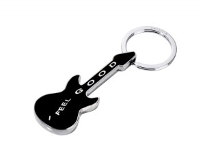 Brelok TROIKA I Feel Good, chromowany metal