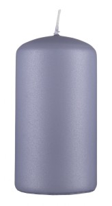 Świeca słupek DONAU HOME Standard Lakier, 60x115mm, grafit metaliczny mat