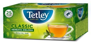 Herbata TETLEY Classic, zielona, 25 torebek