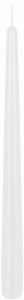Świeca szpic DONAU HOME Standard Kolor, 22x230mm, 40 szt., biały