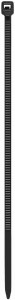 Opaski zaciskowe/trytytki DONAU TECH, 100x2,5mm, 100szt., temp. -40/80, czarne