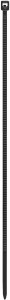 Opaski zaciskowe/trytytki DONAU TECH, 150x2,5mm, 100szt., temp. -40/80, czarne