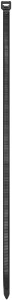 Opaski zaciskowe/trytytki DONAU TECH, 400x8,8mm, 100szt., temp. -40/80, czarne
