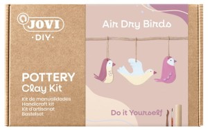 Zestaw do tworzenia ceramiki JOVI DIY, bez wypalania, ptaki