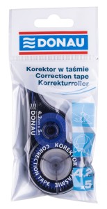 Korektor w taśmie DONAU, myszka, 4,2mmx5m
