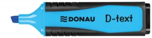 Zakreślacz fluorescencyjny DONAU D-Text, 1-5mm (linia), niebieski