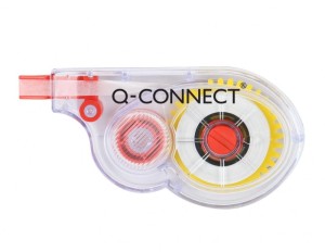 Korektor w taśmie Q-CONNECT, myszka, jednorazowy, 5mmx8m, zawieszka