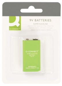 Baterie super-alkaliczne Q-CONNECT E-Block, LR61,9V