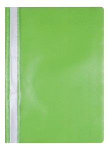 Skoroszyt OFFICE PRODUCTS, PP, A4, miękki, 100/170mikr., jasnozielony