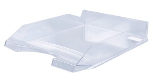 Szufladka na biurko OFFICE PRODUCTS, polistyren, A4, transparentna