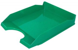 Szufladka na biurko OFFICE PRODUCTS, polistyren, A4, zielona