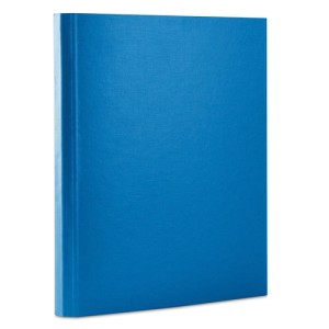 Teczka z rzepem OFFICE PRODUCTS, PP, A4/4cm, 3-skrz., niebieska