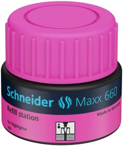 Stacja uzupełniająca SCHNEIDER Maxx 660, 30 ml, różowy
