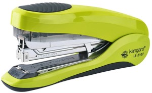 Zszywacz KANGARO LE-210F, zszywa do 40 kartek, zielony