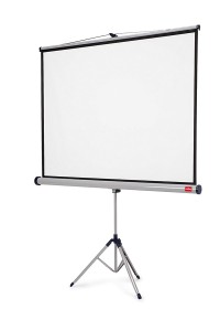 Ekran projekcyjny NOBO, na trójnogu, profesjonalny, 16:10,1500x1000mm, biały