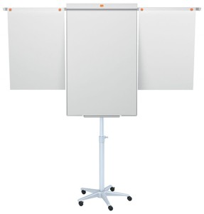 Flipchart mobilny Nobo Classic (Piranha), 70x100cm, tablica suchoś. -magn., z wyciąganymi ramionami