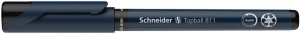 Pióro kulkowe SCHNEIDER Topball 811, 0,5 mm, czarne