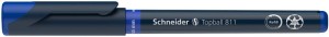Pióro kulkowe SCHNEIDER Topball 811, 0,5 mm, niebieskie