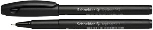 Cienkopis SCHNEIDER Topliner 967, 0,4 mm, zawieszka, czarny