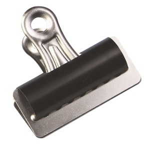 Klipy do akt Q-CONNECT, 70mm, 10szt., czarne