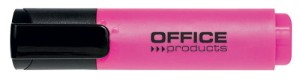 Zakreślacz fluorescencyjny OFFICE PRODUCTS, 2-5mm (linia), różowy