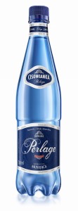 Woda CISOWIANKA Perlage, musująca, butelka plastikowa, 0,7l