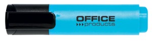 Zakreślacz fluorescencyjny OFFICE PRODUCTS, 2-5mm (linia), niebieski