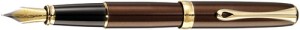 Pióro wieczne DIPLOMAT Excellence A2 Marrakesh Gold, F, brązowe