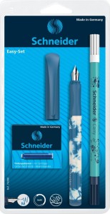 Pióro wieczne SCHNEIDER Easy Set, M, blister, mix kolorów