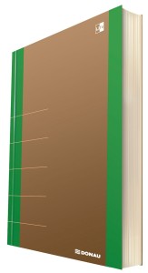 Notatnik DONAU Life, organizer, 165x230mm, 80 kart., zielony