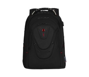 Plecak WENGER Ibex Ballistic Deluxe, 17", czarny