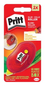 Klej w taśmie PRITT NON-PERMANENT, 8,4mm x 10m, blister