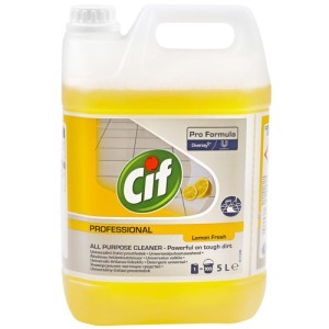 Preparat do mycia podłóg i różnych powierzchni CIF Diversey, 5L, cytrynowy