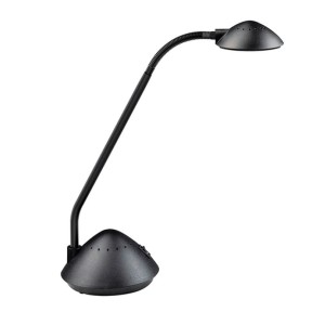 Lampka LED na biurko MAULarc, 20W, czarna