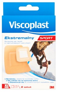 Plaster ekstremalny VISCOPLAST, 8szt.