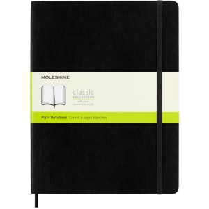 Notes MOLESKINE Classic XL (19x25cm) gładki, miękka oprawa, 192 strony, czarny
