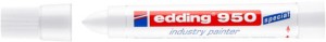 Marker przemysłowy w paście e-950 EDDING, 10mm, biały
