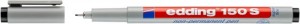Marker zmywalny e-150 S EDDING, 0,3mm, czarny